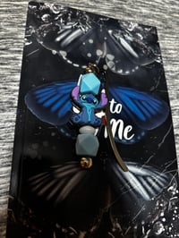 Image 2 of Blue alien bookmark