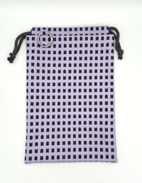 Image 3 of BTS / ARMY Logo (Purple) ARMY Bomb Drawstring Bag - Made To Order