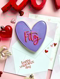 Image 2 of Personalized Valentine Heart Box