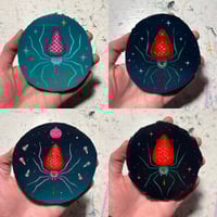 Image 1 of strawberry spider original paintings 