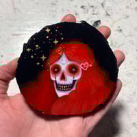 Image 4 of valentine skull original paintings 