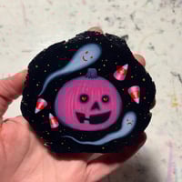 Image 4 of halloween valentine original paintings 