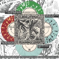 Image 1 of Burning Lord / Collateral - Split 7”