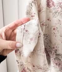 Image 3 of Up-cycled Vintage Floral Boho Top