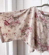 Image 5 of Up-cycled Vintage Floral Boho Top
