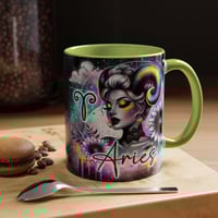Image 4 of Multicolor Aries Mug