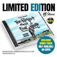 E.D.I. Mean - The Realest Shit I Ever Wrote (2026) (200 Copies Limited Edition CD)