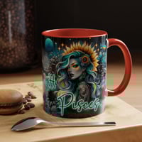 Image 4 of Multicolor Pisces Mug