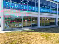 Image 3 of Dalton State Madi Gras window art