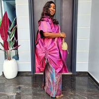 Image 1 of Boubou traditional African elegant robe dresses