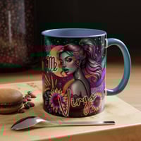 Image 2 of Multicolor Virgo Mug