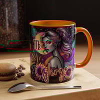 Image 4 of Multicolor Virgo Mug