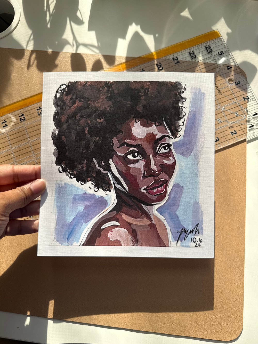 Image of Purple Gouache 