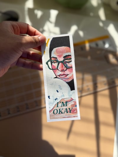 Image of I’m Okay Bookmark