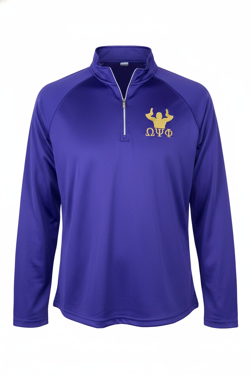 Omega Quarter Zip sweater 