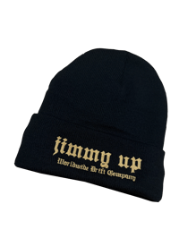 Image 1 of Sherpa Lined Beanie - Black (Limit: 12)