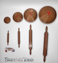 Image 1 of Sweeny Todd - Mrs. Lovett - Rolling Pin & Pie 