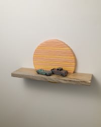 Image 2 of Place 8, 1980s Sunset by Jason Webb - Original Wall Sculpture