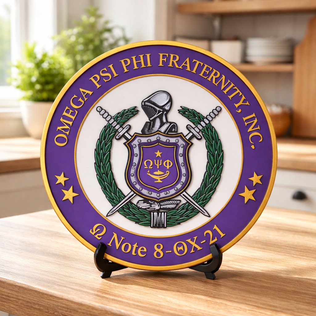 Omega customized 3D Shield w stand