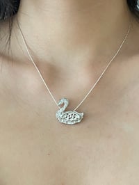 Image 3 of swan song necklace