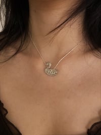 Image 4 of swan song necklace