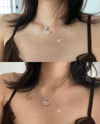 Image 5 of swan song necklace