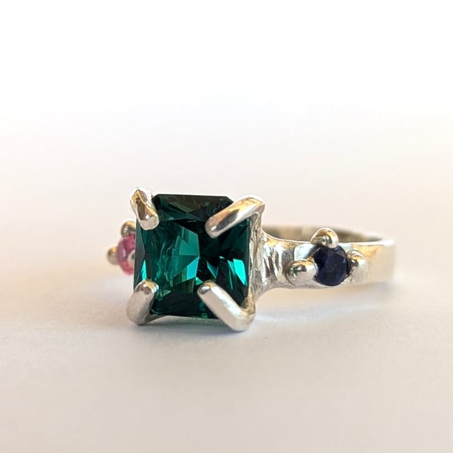 Emerald Cocktail Ring