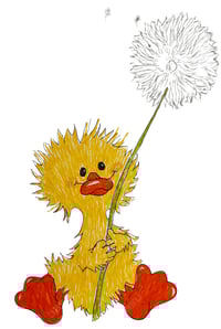Dandelion Duckling (Digital)