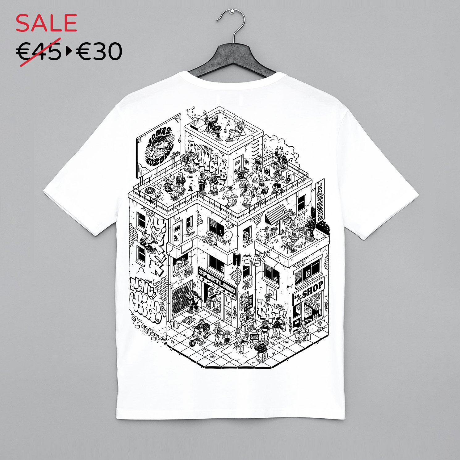 Block Party T-shirt | JonasCozone