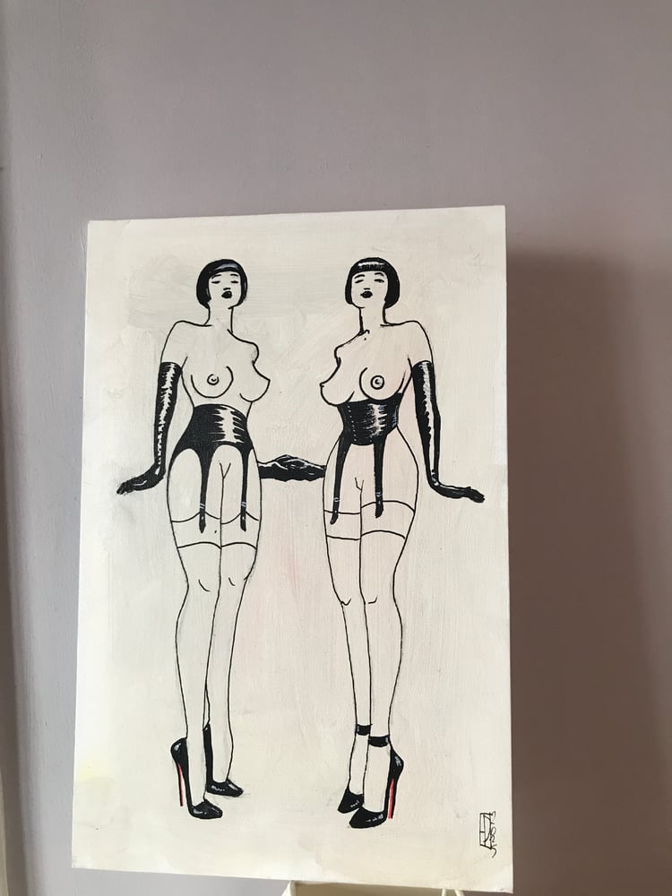 Image of Tessa pinup 