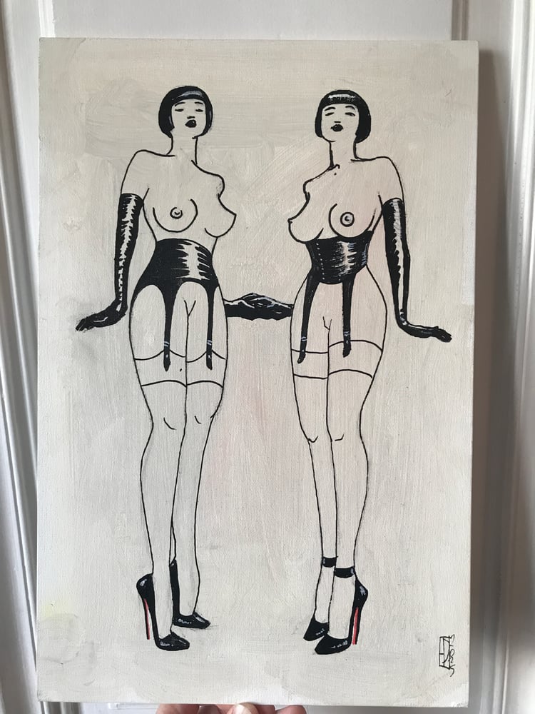 Image of Tessa pinup 