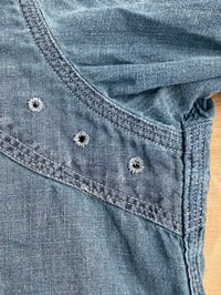Image 5 of RRL INDIGO COTTON LINEN WORK-SHIRT