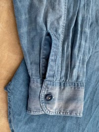 Image 7 of RRL INDIGO COTTON LINEN WORK-SHIRT