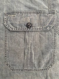 Image 6 of RRL INDIGO COTTON LINEN WORK-SHIRT