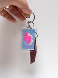Image 3 of Keyring Pony girl once, pony girl always 