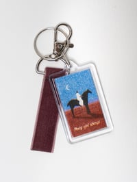 Image 2 of Keyring Pony girl once, pony girl always 