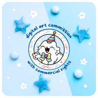 Digital Art Commission with Commercial Rights