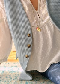 Image 3 of CUSTODIRE, collana ciondolo apribile contenente biglietto bianco 