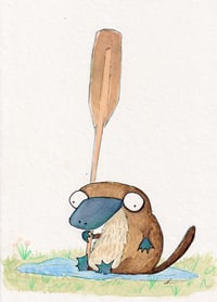 Paddle Puddle Platypus - Print
