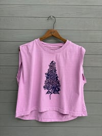 Image of Lilacs Mucle Tank/Tee, All Cotton