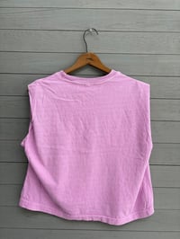 Image of Lilacs Mucle Tank/Tee, All Cotton
