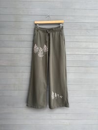 Image of Wide Legged Understory Fern Pants
