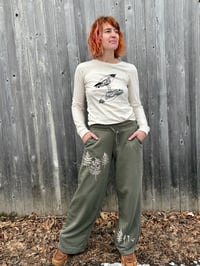 Image of Wide Legged Understory Fern Pants