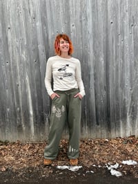Image of Wide Legged Understory Fern Pants