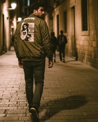 Image 2 of KARMA  BOMBER ¥ JACKET ¥ UNISEX¥ VINTAGE¥IBIZA ¥UPCYCLED ¥