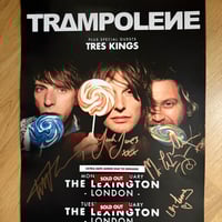 Image 1 of Signed Trampolene The Lexington A3 poster