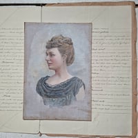 Image 1 of Stunning Little Oil Portrait Painting 