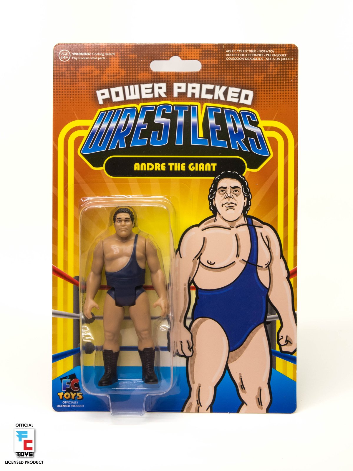 IN STOCK* VARIANT ANDRE THE GIANT POWER PACKED WRESTLERS SERIES 1