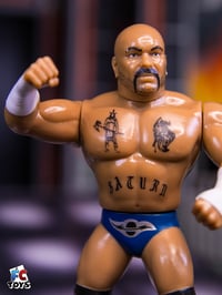 Image 3 of PREORDER 1 of 500 PERRY SATURN 4.5 INCH RETRO WRESTLE-SOMETHING WRESTLERS SERIES 5 FIGURE BY FC TOYS