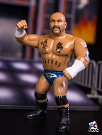 Image 1 of PREORDER 1 of 500 PERRY SATURN 4.5 INCH RETRO WRESTLE-SOMETHING WRESTLERS SERIES 5 FIGURE BY FC TOYS